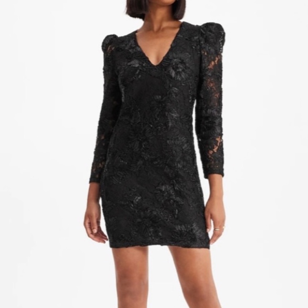 Express flower lace dress